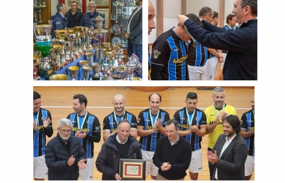 Grupo Desportivo Ferroviários de Campanhã recebeu troféu da Divisão de Elite de Masters 21/22