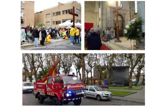 Paróquias da União de Freguesias receberam símbolos das Jornadas Mundiais da Juventude