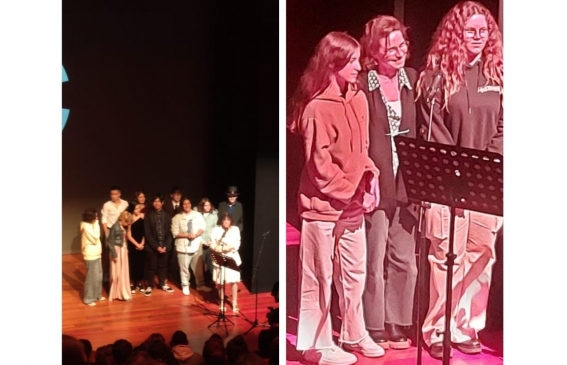 Turma do EB Irmãos Passos e da EB de Custóias do ano letivo passado receberam prémio de participação na Gala Cinescolas