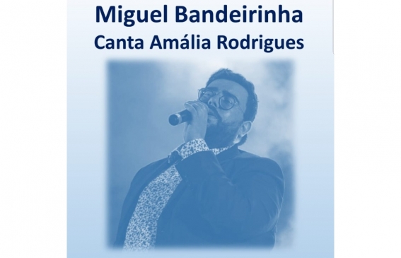 Miguel Bandeirinha canta Amália Rodrigues este domingo em Custóias