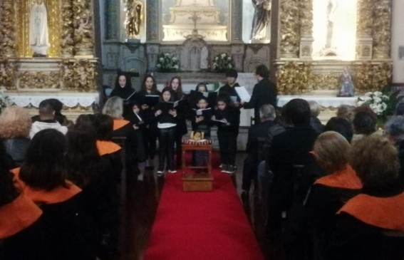 Concerto de Natal realizou-se hoje na Igreja Paroquial de São Tiago de Custóias