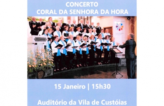 Concerto do Coral da Senhora da Hora realiza-se este domingo em Custóias