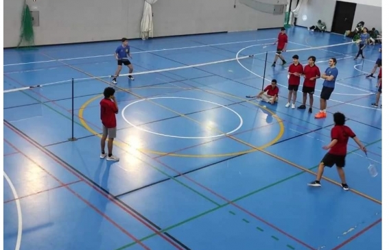 Provas Desporto Escolar - Badminton decorreram na Escola Secundária do Padrão da Légua
