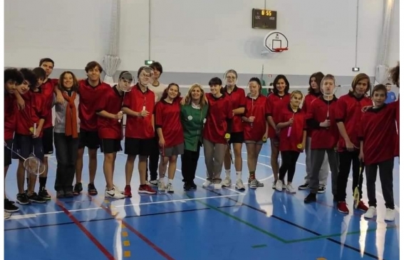 Provas Desporto Escolar - Badminton decorreram na Escola Secundária do Padrão da Légua