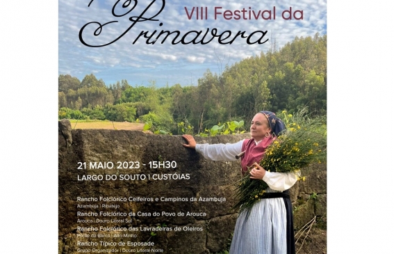 VIII Festival da Primavera realiza-se este domingo no Largo do Souto