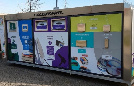 Ecocentro móvel instalado em Custóias até 29 de maio