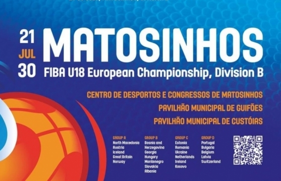 Campeonato da Europa de Basquetebol U18 Masculino 2023 - Primeira Jornada
