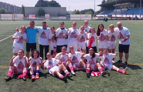 Sub-17 do Padroense FC sagraram-se campeãs da Divisão de Honra da Liga Feminina