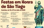 Cartaz da Festa em Honra de S.Tiago 2025