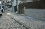 Intervenção nos passeios da Rua de Santiago em Custóias