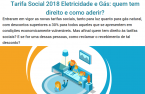 A Tarifa Social na Eletricidade e Gás Natural