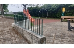Colocação de gradeamento no Parque Infantil da Rua de Pereiró