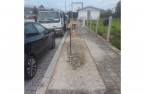 Arranjo de passeio na Rua Passos Manuel, em Guifões