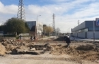 Obras de construção da rotunda na intersecção da Rua Passos Manuel e Av. Dr. Salgado Zenha em Guifões decorrem a bom ritmo