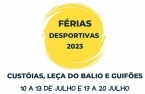 Programa das Férias Desportivas 2023 da União de Freguesias